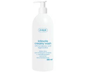 630 ZIAJA Intimate Крем-мыло для интимной гигиены с лактобионовой кислотой 500мл Ziaja