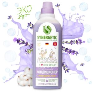 205 SYNERGETIC  Гипоаллергенный Кондиционер концентрат Лавандовое поле 1л Ополаскиватели, конд-ры