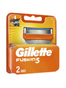 478 Gillette Fusion Сменные кассеты  5 лезвий, 2шт (упаковка) Кассеты и лезвия