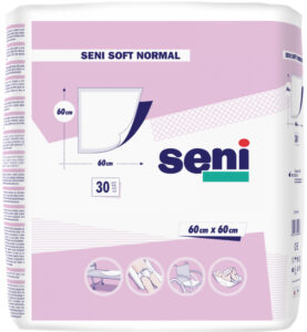 478 Seni Soft Normal  60x60cm 30шт Пеленки впитывающие Пелёнки Seni Soft Normal