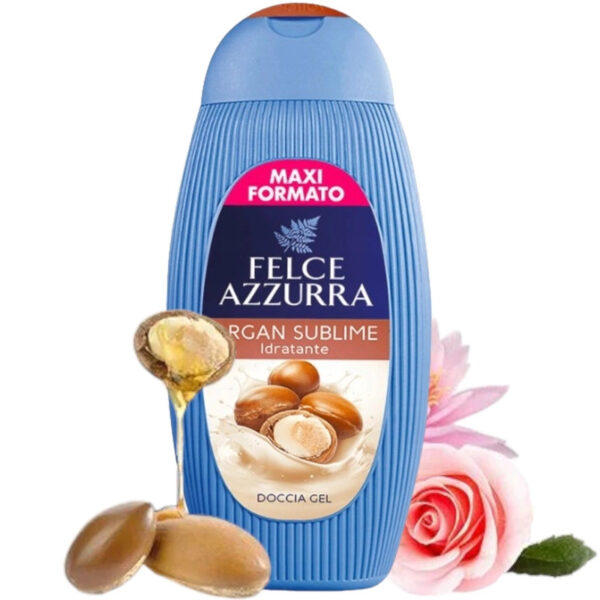 033 FELCE AZZURRA  Гель для душа Argan sublime 400мл, ИТАЛИЯ Гели для душа
