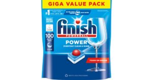 509 Finish таблетки для ПММ Powerball Power, 100 шт=1700гр Для посудомоечных машин