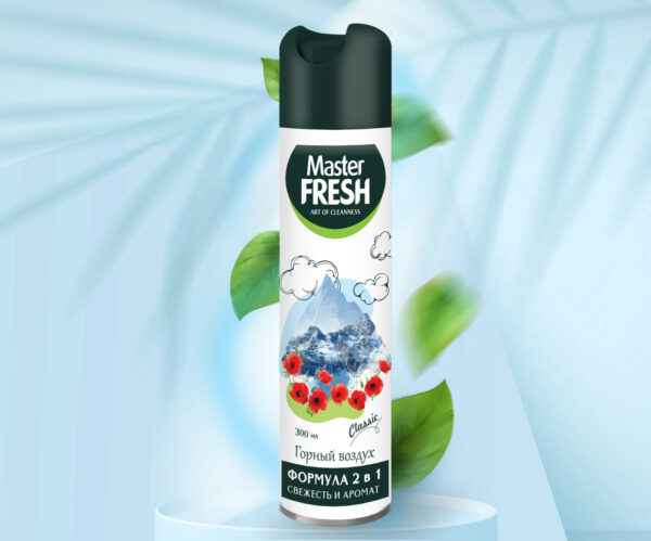 946 Master FRESH Освежитель воздуха Горный воздух 300мл Mr. Fresh