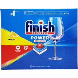 896 Finish таблетки для ПММ Powerball Power Lemon, 30 шт, 390гр Для посудомоечных машин