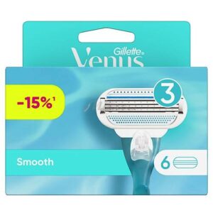 891 Gillette Venus сменные кассеты д/бритья, 6шт Кассеты и лезвия