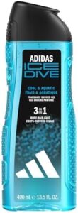 973 Adidas ICE DIVE Мужской Гель для душа 3 в 1, 400мл, Испания Гели для душа