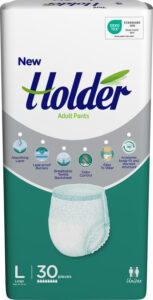 554 HOLDER  Трусы впитывающие для взрослых Large 100-150см 30шт, ТУРЦИЯ Giggles