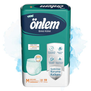 564 ONLEM Трусы впитывающие для взрослых Medium 80-120см 30шт, ТУРЦИЯ Giggles