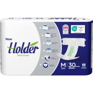 413 HOLDER  Подгузники для взрослых Medium 80-120см 30шт, ТУРЦИЯ Giggles