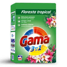 147 GAMA 3в1 Floresta Tropical, Порошок для стирки 5,775 кг. 105 стирок ИСПАНИЯ GAMA(Испания)