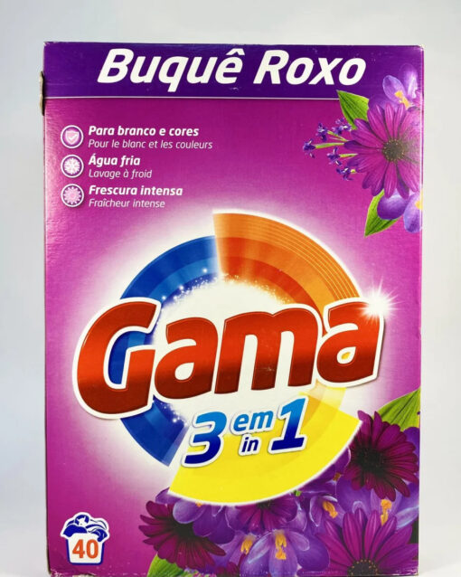 812 GAMA 3в1 Floral, Порошок для стирки 2,2 кг. 40 стирок ИСПАНИЯ GAMA(Испания)