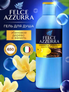102 FELCE AZZURRA гель для душа Ebano e Vaniglia 650мл, ИТАЛИЯ Гели для душа