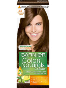 220 УЦЕНКА!!! Garnier Color Naturals  Стойкая крем-краска для волос 4.3 Золотистый каштан Краски для волос