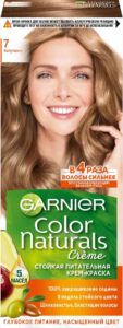 399 УЦЕНКА!!! Garnier Color Naturals  Стойкая крем-краска для волос 7 Капучино Краски для волос