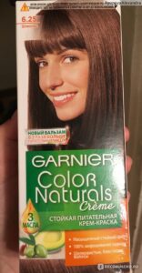 481 УЦЕНКА!!! Garnier Color Naturals  Стойкая крем-краска для волос 6.25 Шоколад Краски для волос